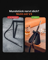 Premium Shisha Mundstück Halterung – Bild 5