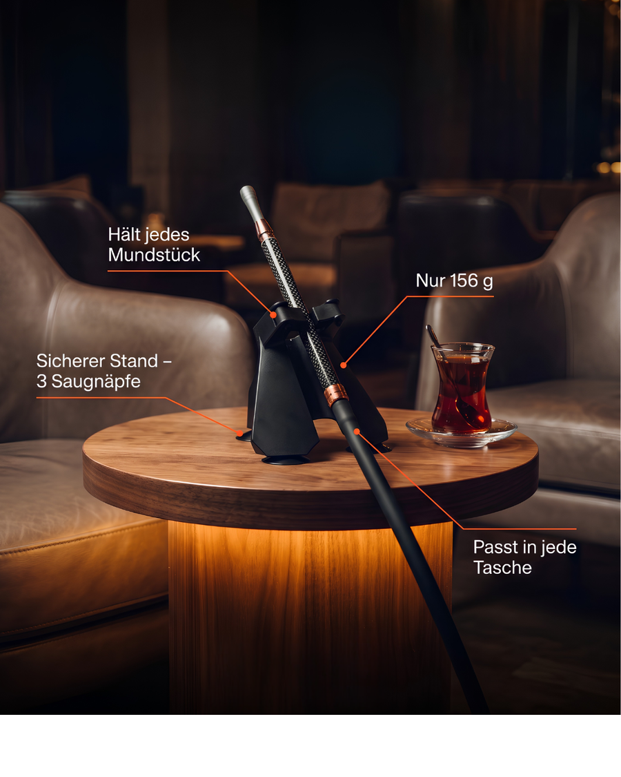 Premium Shisha Mundstück Halterung